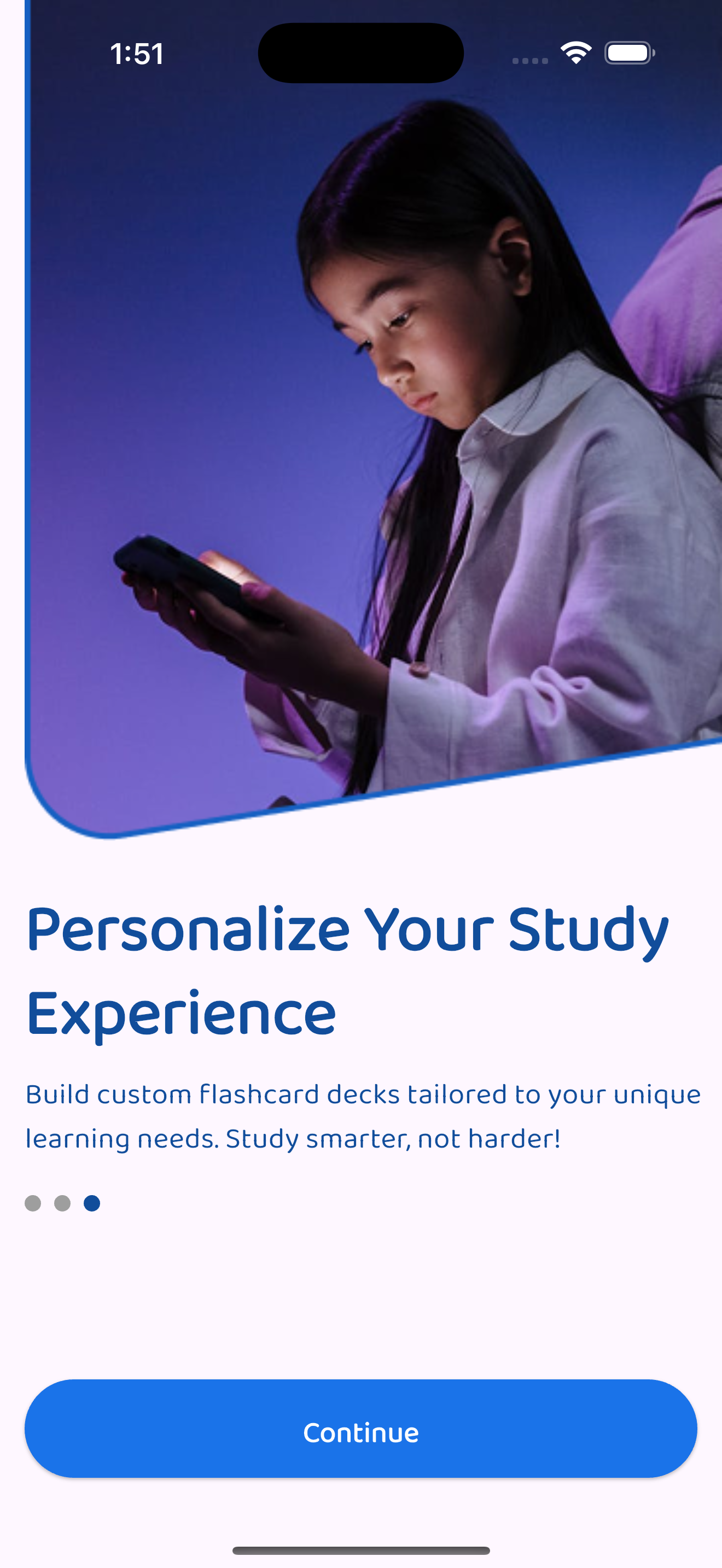 Onboarding: Choose your goal